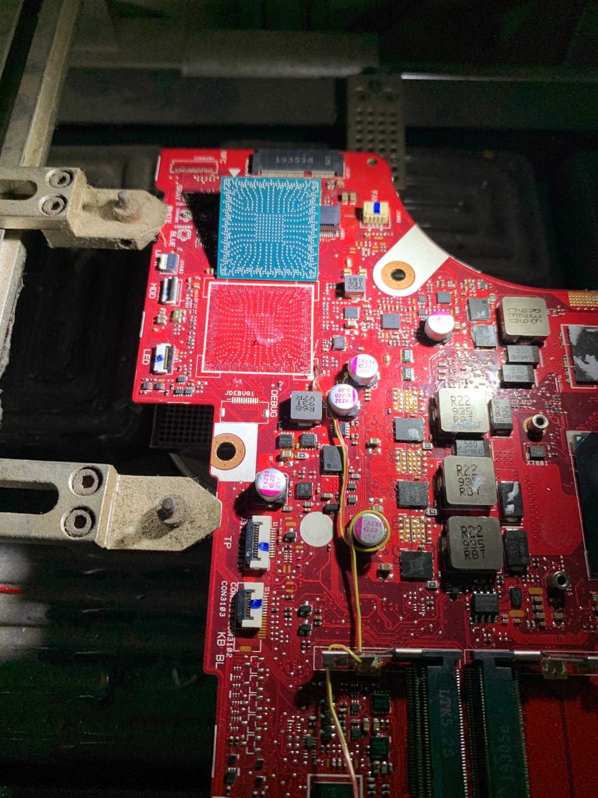 Service mainboard